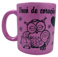 Caneca Glitter